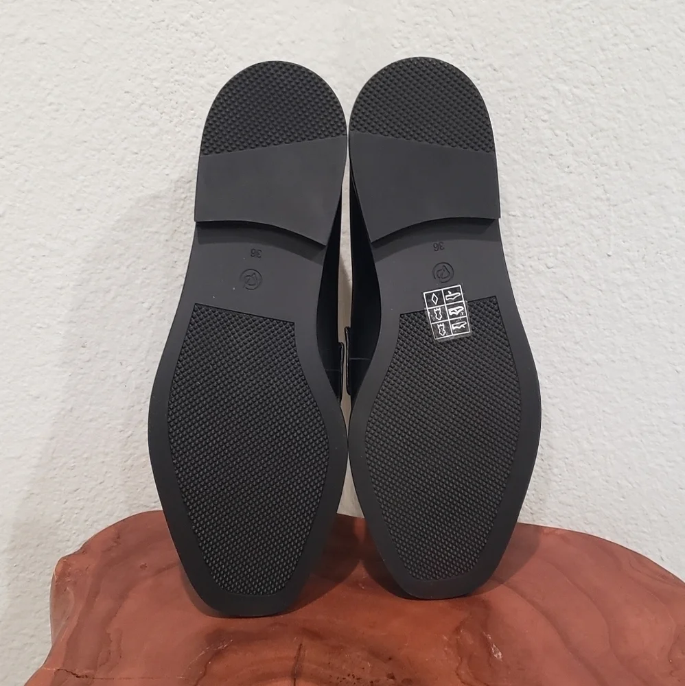 NWT in Box 3.1 Phillip Lim Women's Alexa Studded Apron Toe Black Loafer … - Picture 10 of 12